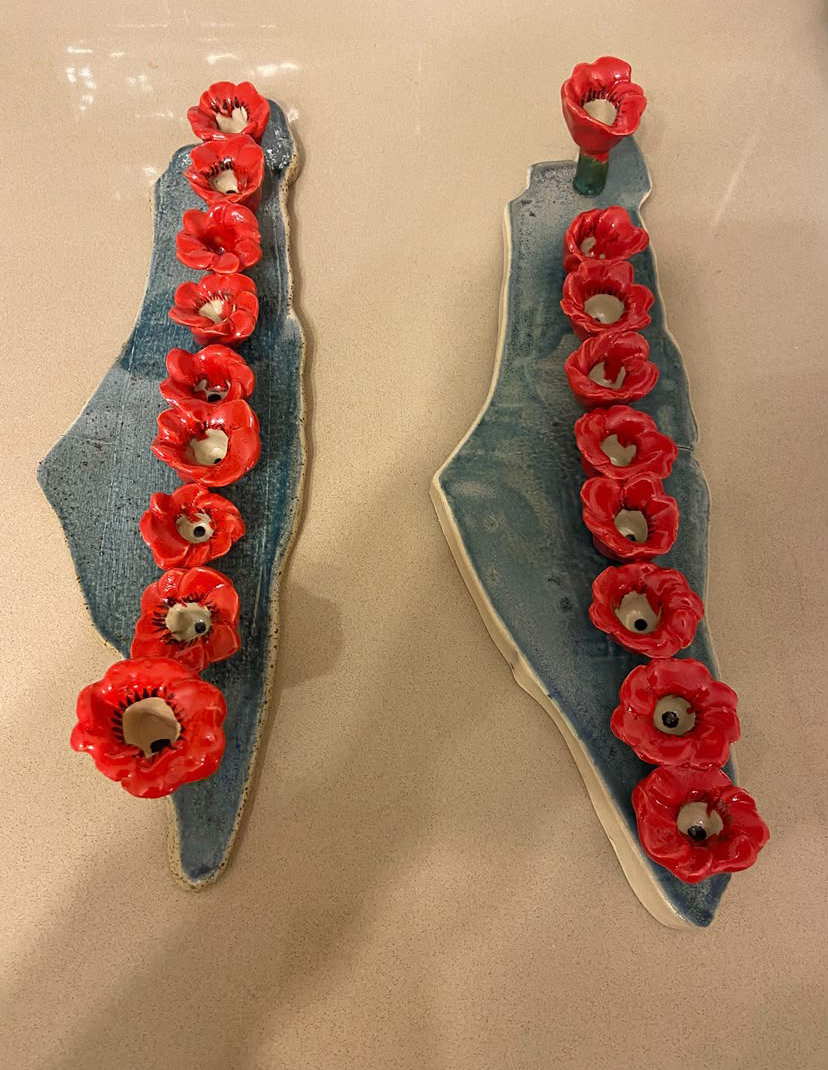 Ceramic workshop on Myriam's Tel Aviv terrace 10